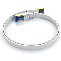 Primewire 20x LAN-Kabel, CAT.8, RJ-45 (Ethernet), Patchkabel flach CAT 8, Gigabit Flachband 40Gbit/s - 0,5m (PiMF, 0.50 m), Netzwerkkabel