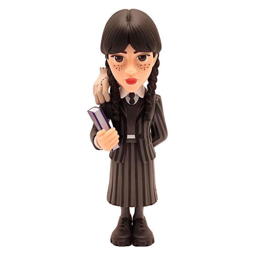 Minix Collection - TV Series #123 - Mercredi - Mercredi Addams avec La Chose - Figurine 12cm (MIND0035)