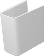 Duravit Me de Starck demi-colonne 08584000001 17 x 30 cm, blanc WonderGliss