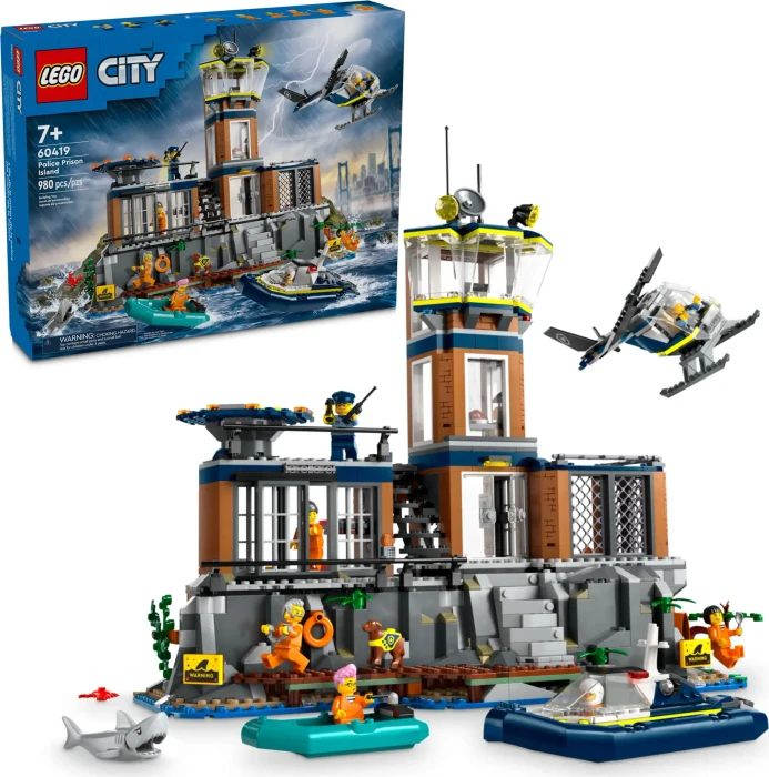 LEGO City 60419 Polizeistation auf der Gefängnisinsel