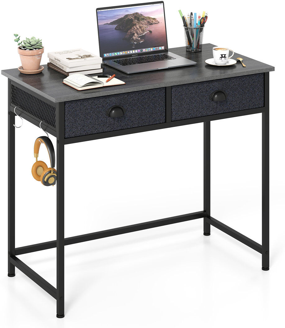 Trent Austin Design Computer Desk Grey 82cm H X 100cm W X 48cm D