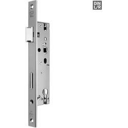 BKS Einsteckschloss Rohrrahmenschloss Fallenriegelschloss B-1314, U24x6x245/92/8 mm, DIN Links/Rechts