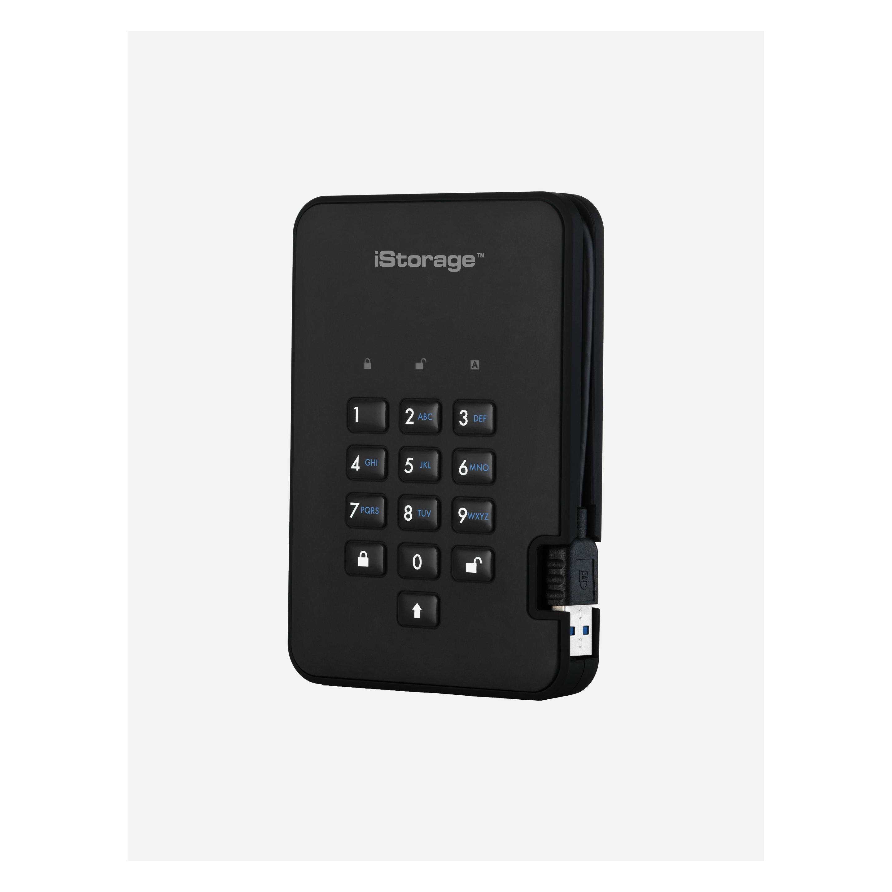 iStorage diskAshur 2 (1 TB) (IS-DA2-256-SSD-1000-B)