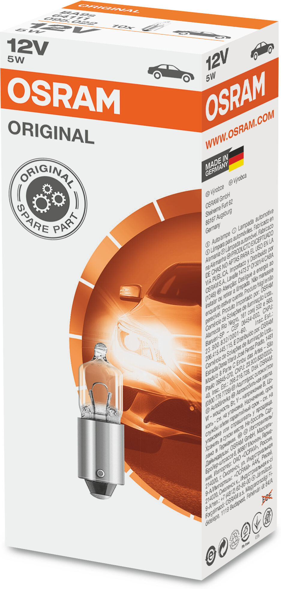 Osram Glühlampe, Innenraumleuchte 64111