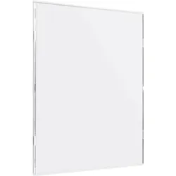 Büroschild ATHEN A6, ABS-Kunststoff, PS, transparent, weiß