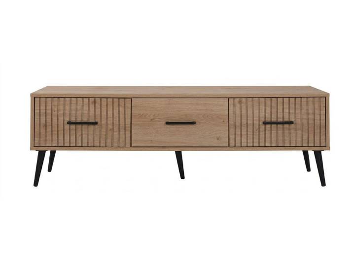 JVmoebel Lowboard Brauner TV-Schrank aus Holz TV-Lowboard moderne TV-Möbel Kommoden, Made in Europa