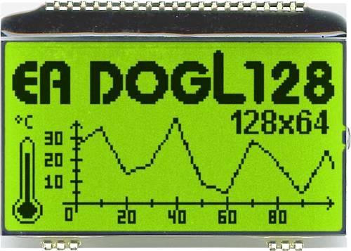 DISPLAY VISIONS LCD-Display (B x H x T) 68 x 51 x 2.8mm