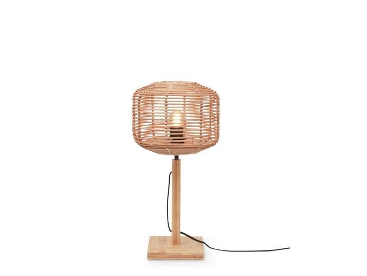 Good & Mojo Tischleuchte GOOD\u0026MOJO, Naturfarben, 25x40x25 cm, LED-Leuchtmittel austauschbar, Lampen & Leuchten, Innenbeleuchtung, Tischlampen, Tischlampen