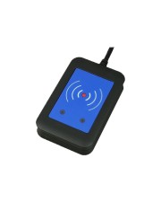 Axis 2N RFID secured reader 13.56 MHz+ 125kHz USB interface This reads the card serial number CSN also PACs ID from HID smart cards (01527-001)