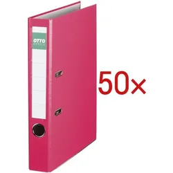 OTTO Office 50x Ordner »Exclusive I« rosa, 5x32x28.5 cm