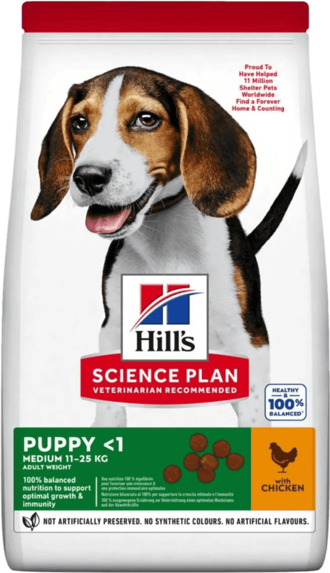 HILLS Kit Risparmio 2x14KG Hill's Science Plan Medium Puppy POLLO