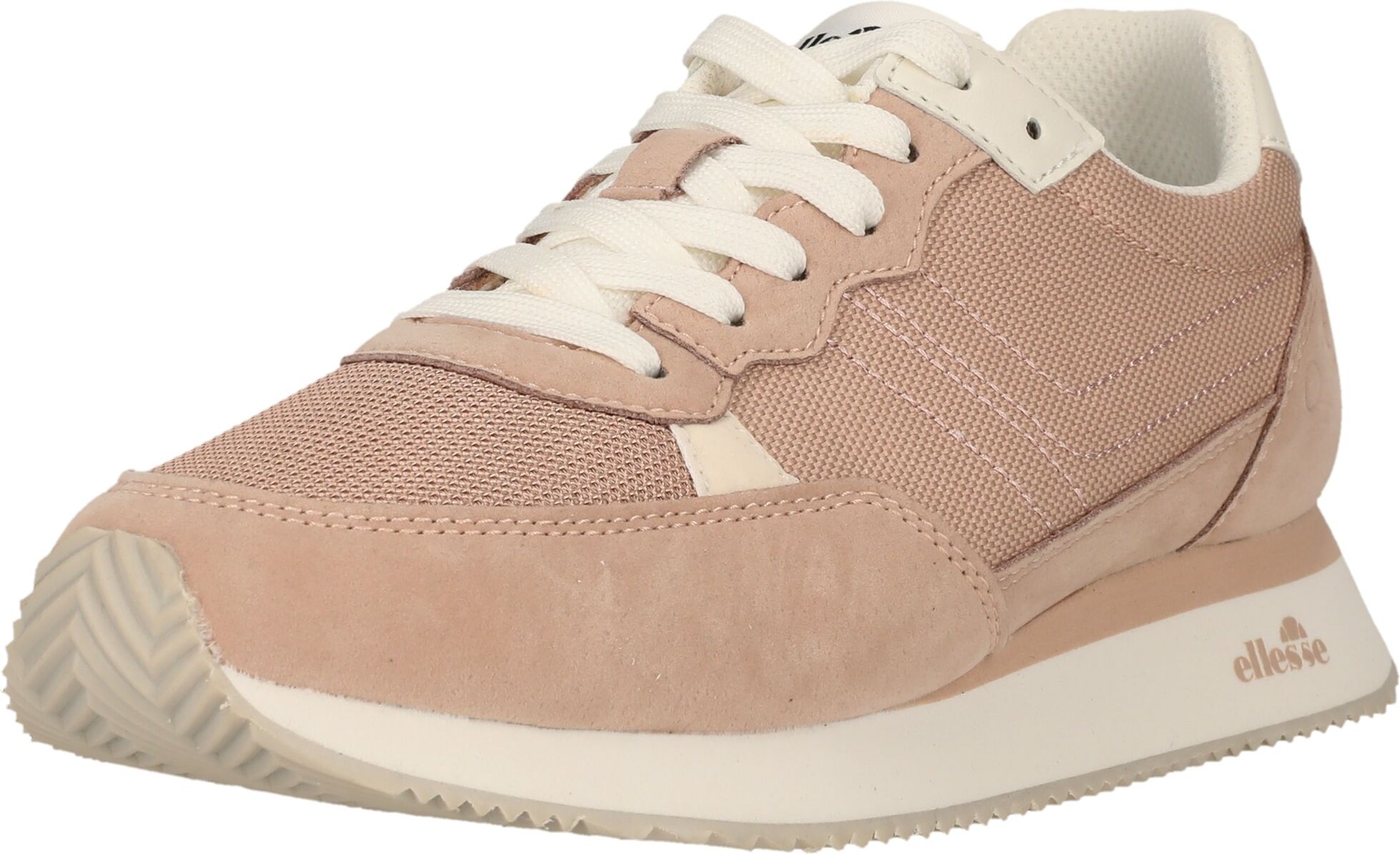 Sneaker ELLESSE "Martie", Damen, Gr. 38, rosa, Kunstfaser, Lederimitat, Schuhe Sneaker, mit strapazierfähigen Overlays