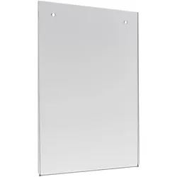 Acrylglastasche mit Bohrlöchern, beidseitig Hochformat | A5, Acryl (PMMA), transparent