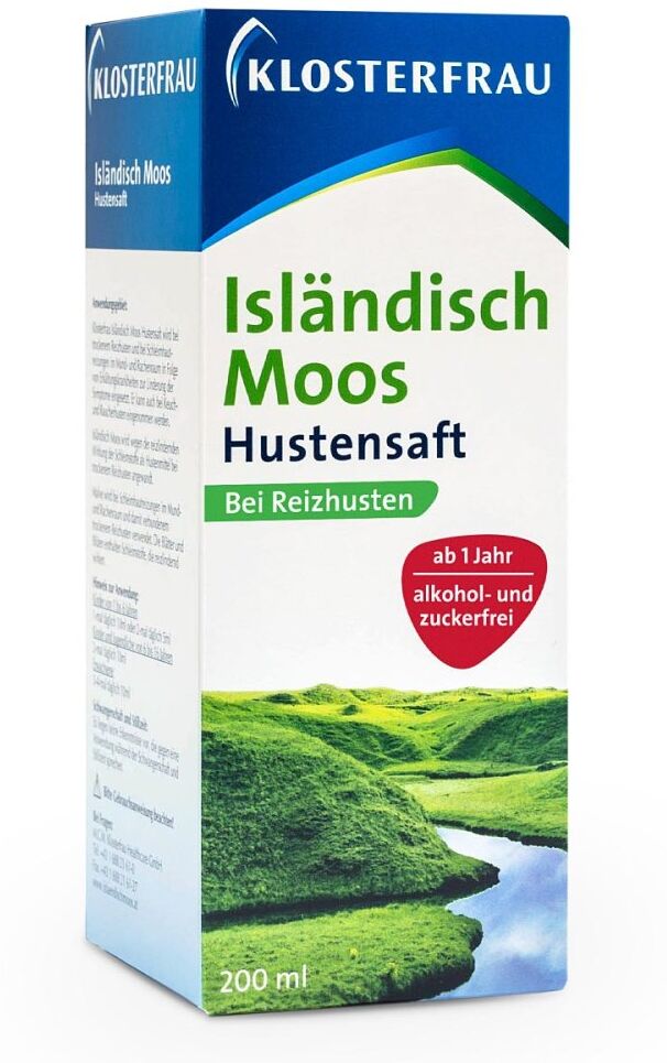 Klosterfrau Isländisch Moos Hustensaft 200ml