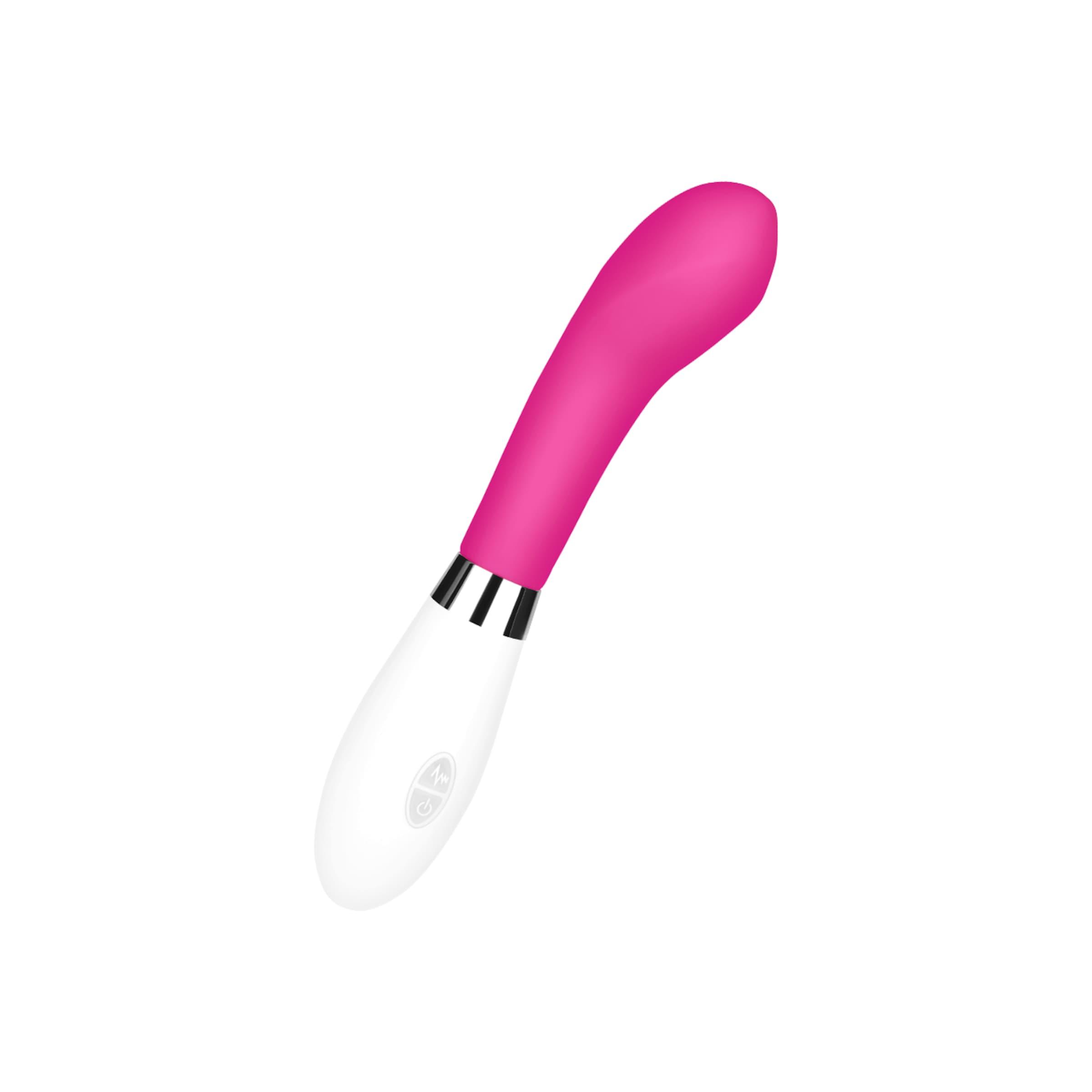 G Punkt Vibrator aus Silikon, 21 cm
