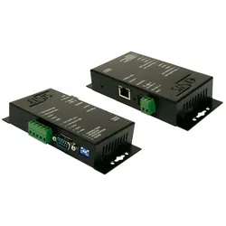 Exsys EX-6051PoE Terminalserver (Ethernet, RS-422/485), Netzwerkkarte, Schwarz