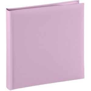Hama Fotoalbum Fine Art 2748, Jumboalbum, 30 x 30cm, 80 weiße Seiten für 320 Fotos, flieder