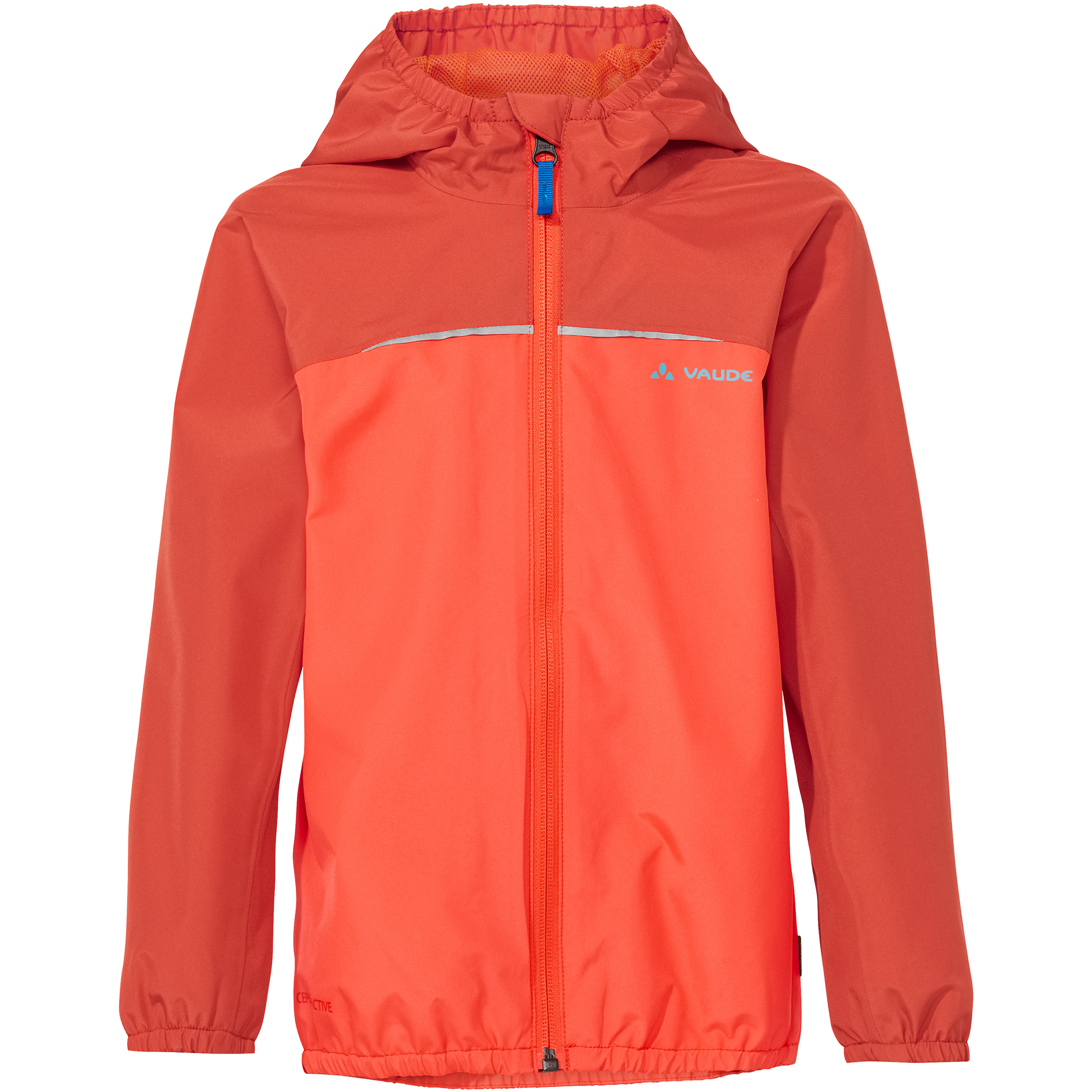 Vaude Turaco III Kinder Regenjacke orange Größe 104 Lifestyle Winddicht Wasserabweisend