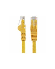 StarTech.com 7.5 m CAT6 Cable UTP Cord Snagless ETL Verified Patch-Kabel RJ-45 M bis M m CAT 6 ohne Haken Gelb (N6PATC750CMYL)