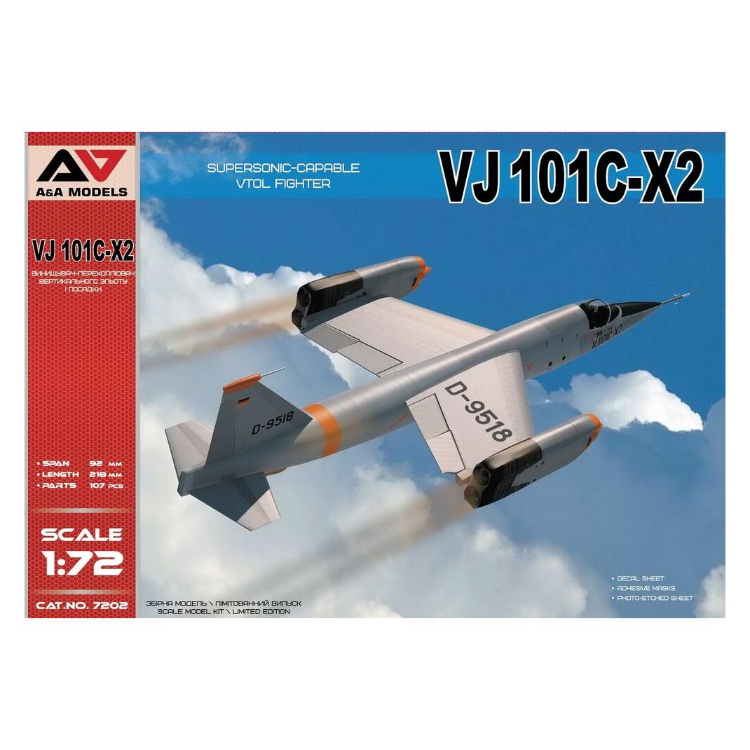 A&A Models VJ 101C-X2 Supersonic-capable VTOL fighter (AAM7202)