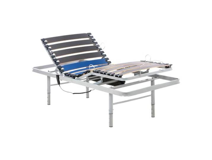 Geriafy - Elektrisch Verstellbarer Lattenrost 90x200 cm Verstärkt und kompakt Kabelgebundene Fernbedienung und in 4 Höhen verstellbare Beine