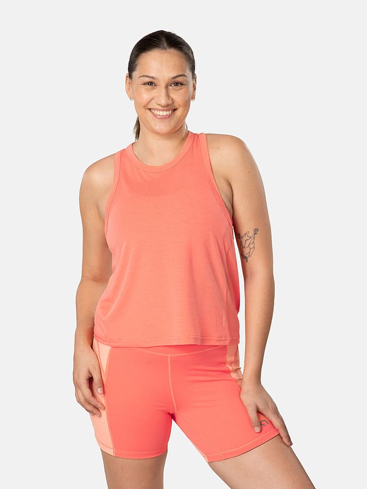 KARI TRAA Trainingstop "Mija" in Orange - S