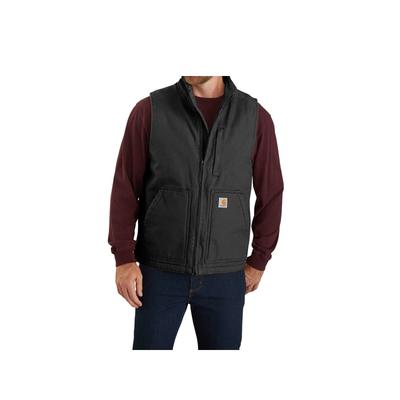 Fleeceweste CARHARTT "Bekleidung", Herren, Gr. XL, schwarz, Obermaterial: 100% Baumwolle CO., Westen Fleeceweste