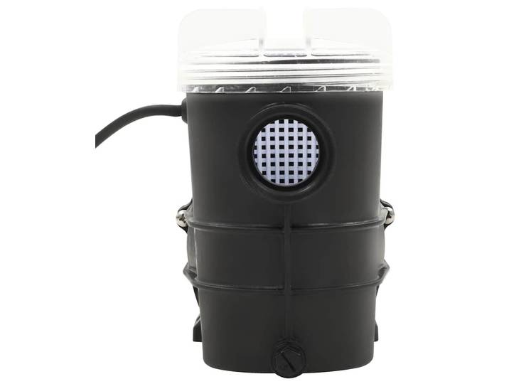 vidaXL Poolpumpe mit Timer Schwarz 0,25 PS 8000 L/h