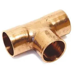 Kupfer Lötfitting T-Stück 14 x 14 x 14 mm