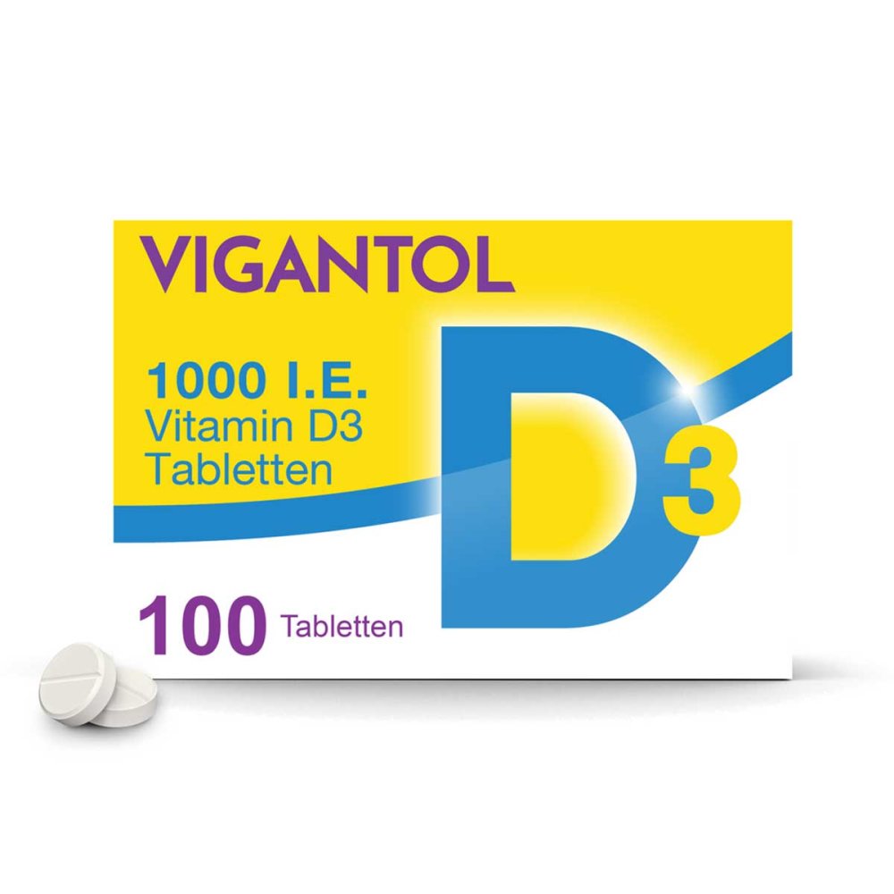 WICK Pharma - Zweigniederlassung der Procter & Gam Vigantol 1.000 I.e. Vitamin D3 Tabletten 13155684