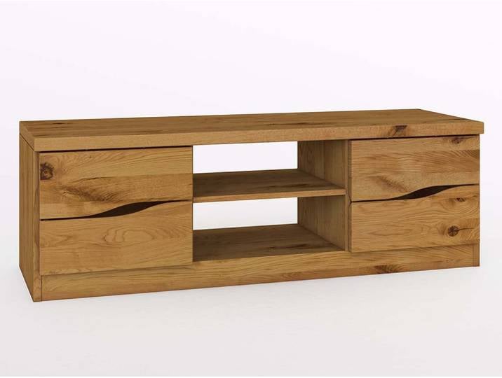 Lowboard „Astrid“ Wildeiche Massivholz Wildeiche