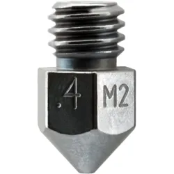 MicroSwiss Micro-Swiss Düse MK8 High Speed Stee 0.4 mm M2 Hardened High Speed Steel Nozzle (Düse), 3D Drucker Zubehör