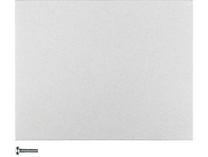 Pulsador KNX radio quicklink simple, serie berker K.5 de hager, aluminio