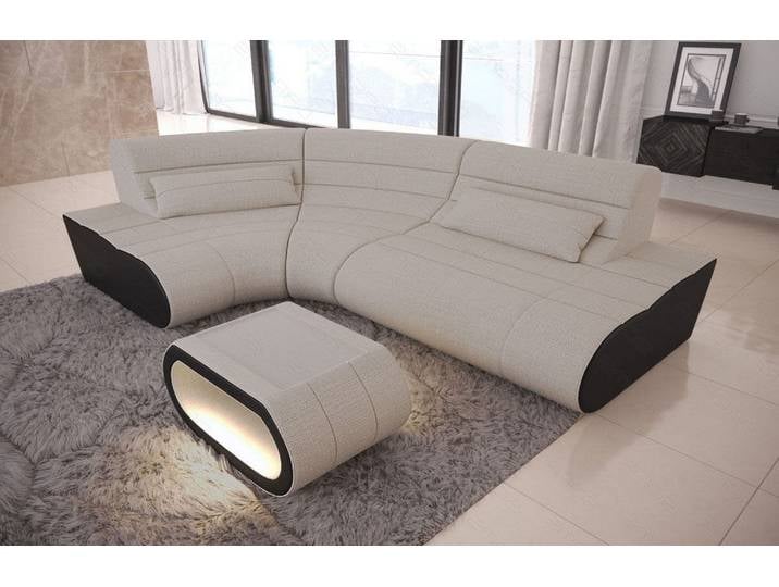 Mini Stoff Ecksofa Concept L-Form