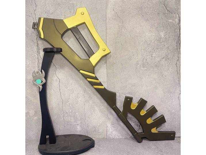 86cm Kingdom Hearts clé Katana Anime Cosplay accessoire Sora épée PU Ninja couteau réel japonais Katana Original samouraï sabre jouet cadeau