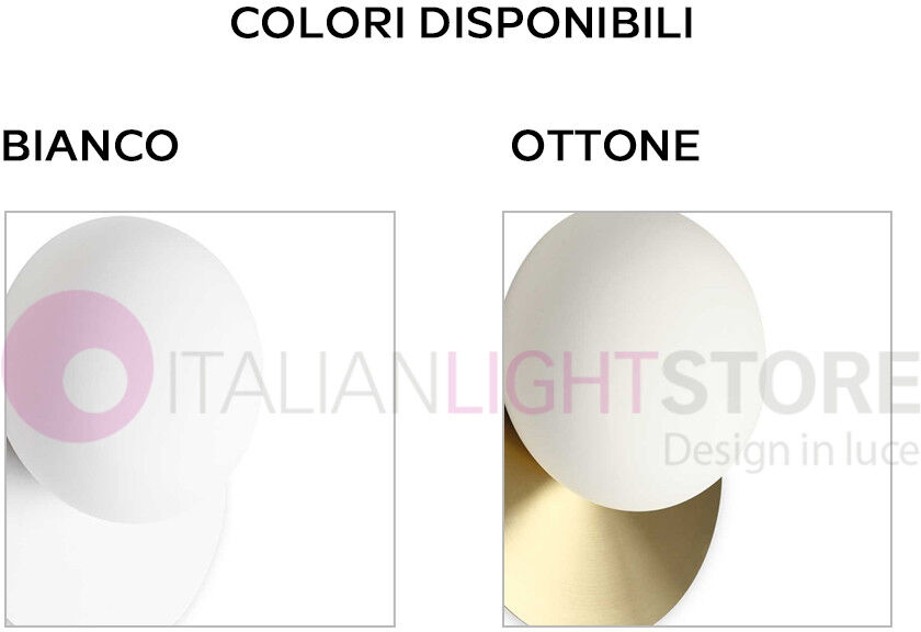 Ninfea Ideal Lux Lampadario Da Soffitto Bianco 2 Luci Led Design Moderno