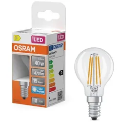 OSRAM E14 LED Lampe STAR RETROFIT 3.4W wie 40W tageslichtweiße Lichtfarbe