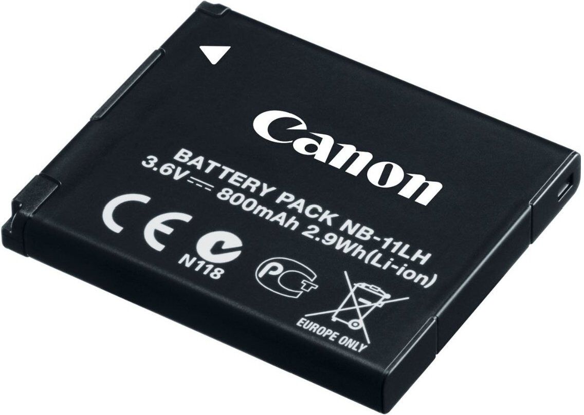 Batteria fotocamera Canon 9391B001 GENUINE NB 11LH Black