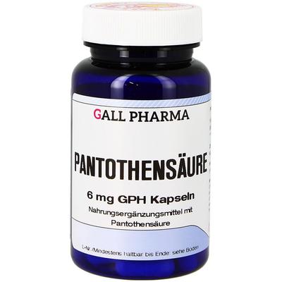 Pantothensäure 6 mg GPH Kapseln 120 St