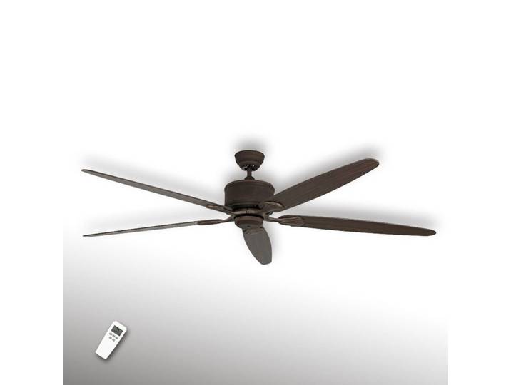 CasaFan Deckenventilator ELEMENTS, nussbaum/braun Ø 180 cm leise ELEMENTS, Holz dunkel, für Wohn- / Esszimmer, Holz, Modern