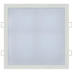 V-Tac 24w Slim Flach LED Panel Einbaustrahler Unterputz Einbauleuchte Einbaulampe Deckenleuchte Deckenlampe Eckig 30x30 cm Kaltweiß