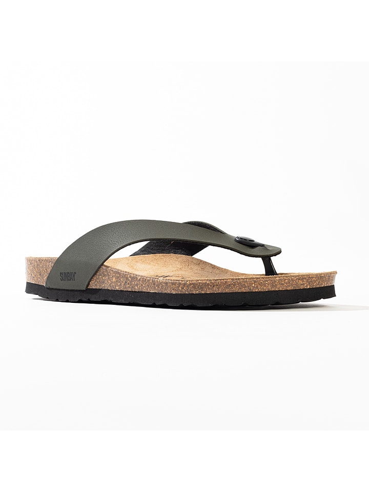 Sunbay Zehentrenner "Goya" in Khaki - 40
