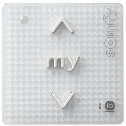 Somfy 1870883 Smoove Origin RS100 IN io Pure +2 Befestigungspl.+Rahmen Pure - Funkwandsender