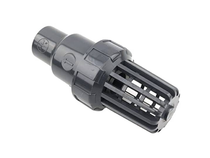 Wasserfilter mit PVC-Bodenventil, Größe 20 mm bis 50 mm for die Gartenbewässerung(50mm)