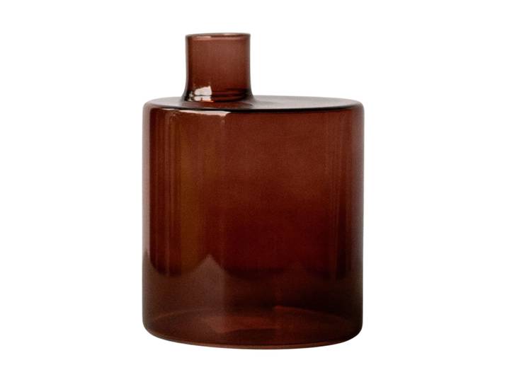 DBKD Vase Pipe 14 cm Dark red