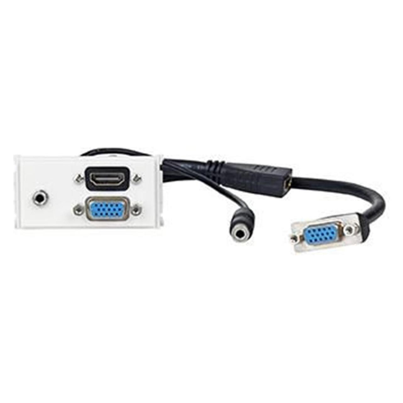 Vivolink WI221270 Steckdose HDMI + VGA + (WI221270)
