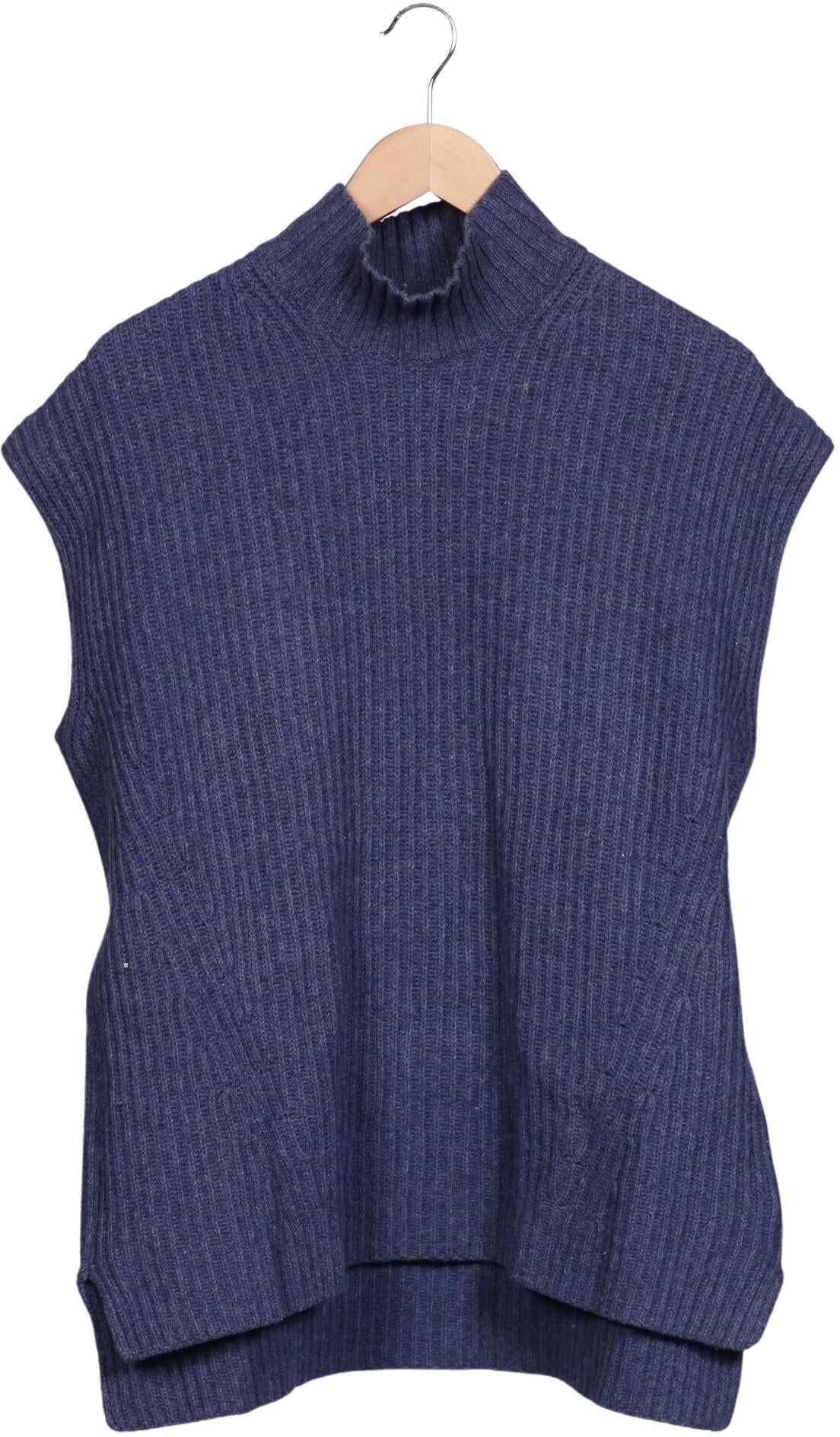 Ganni Damen Pullover, Marineblau, Gr. M, Wolle / Synthetik - Second Hand