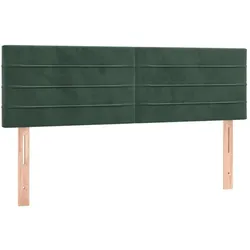 vidaXL, Boxspringbett, Olfonar (Horizontale Streifen) (140 x 190 cm)
