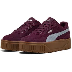 PUMA Karmen II Idol SD Plateau Sneaker Damen 20 - ruby noir/sea illusion/puma gold 37