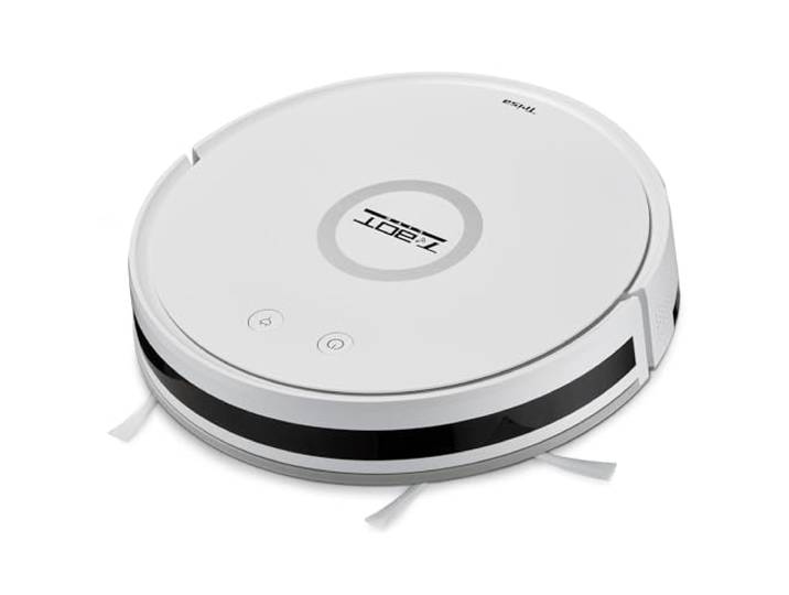 Trisa T-Bot Lite Saugroboter, 1300 Pa, HEPA-Filter und Magnetband
